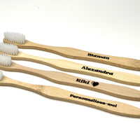 Pack One Year pour une année d'utilisation - 4 brosses à dents en bambou
